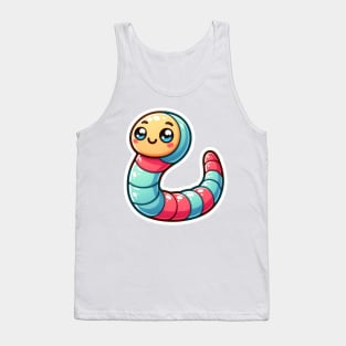 Kawaii Worm Tank Top